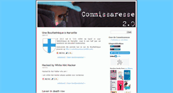 Desktop Screenshot of commissaresse.be